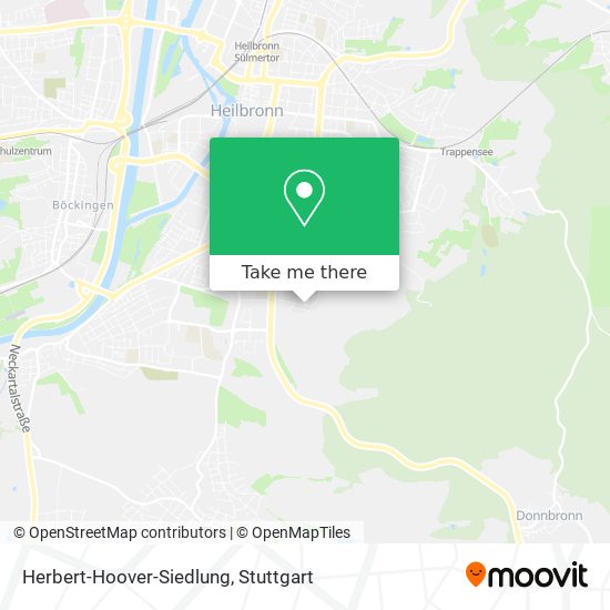 Herbert-Hoover-Siedlung map