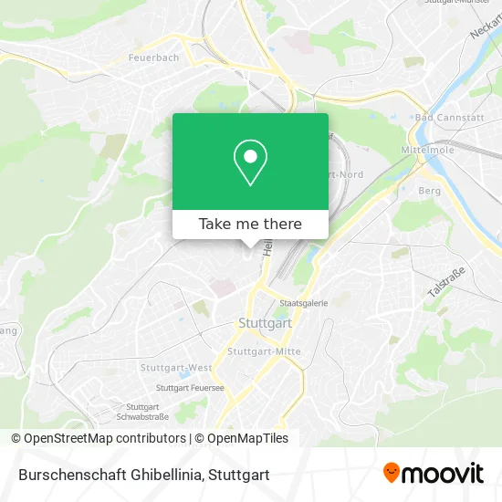 Карта Burschenschaft Ghibellinia