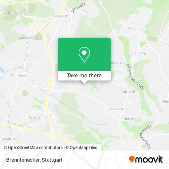 Карта Brenntenäcker