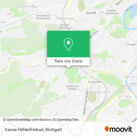 Карта Kasse Höhenfreibad