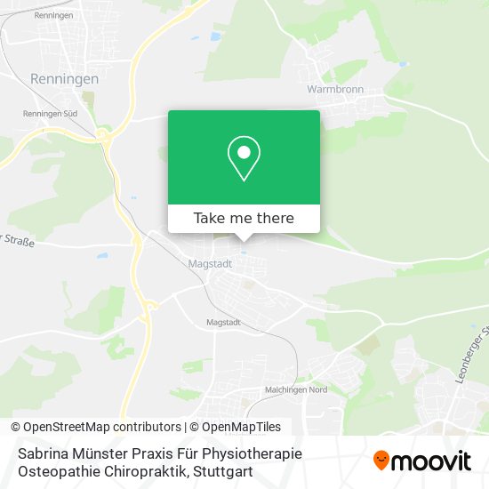 Sabrina Münster Praxis Für Physiotherapie Osteopathie Chiropraktik map