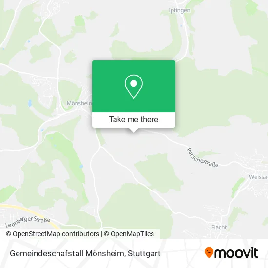 Карта Gemeindeschafstall Mönsheim