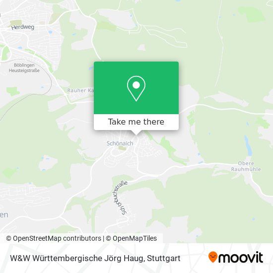 W&W Württembergische Jörg Haug map