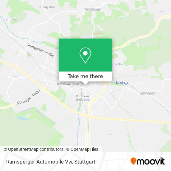 Ramsperger Automobile Vw map