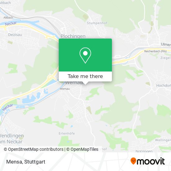 Карта Mensa