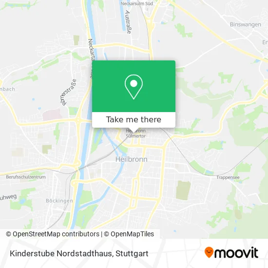 Карта Kinderstube Nordstadthaus
