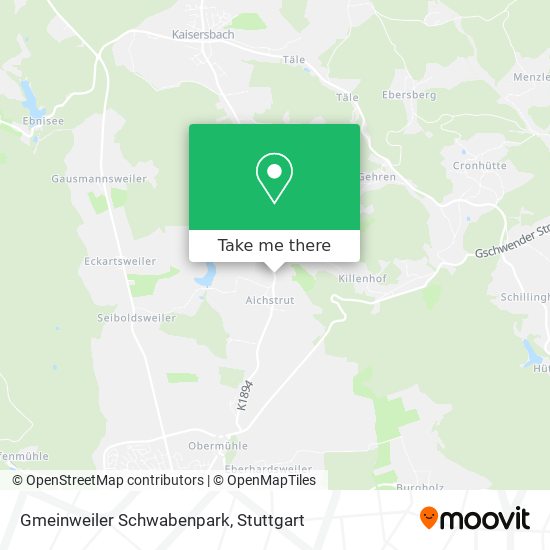 Карта Gmeinweiler Schwabenpark