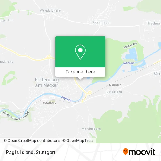 Карта Pagi's Island