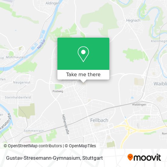 Gustav-Stresemann-Gymnasium map