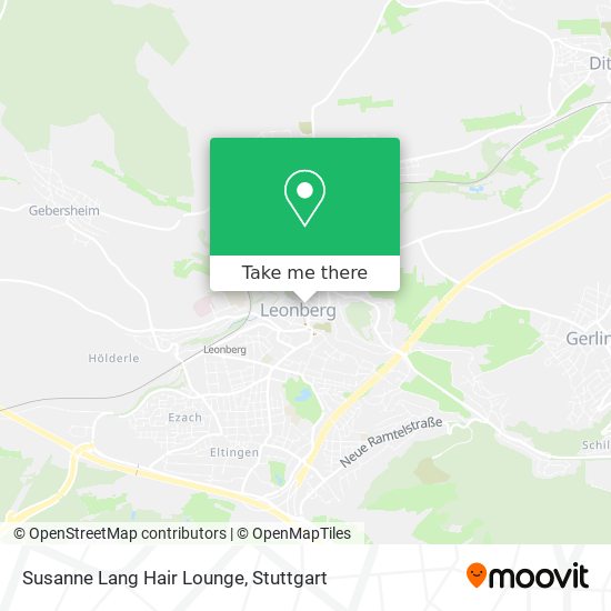 Susanne Lang Hair Lounge map