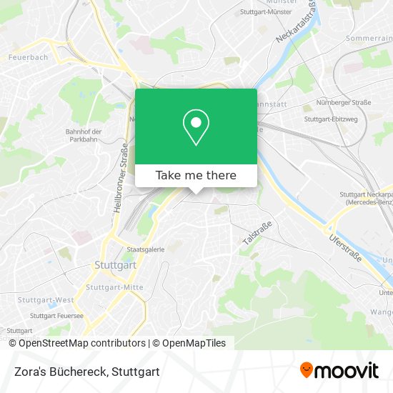 Карта Zora's Büchereck