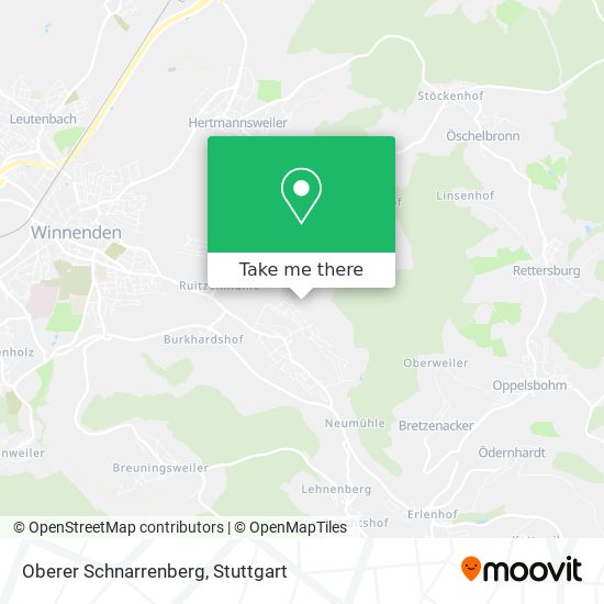 Карта Oberer Schnarrenberg