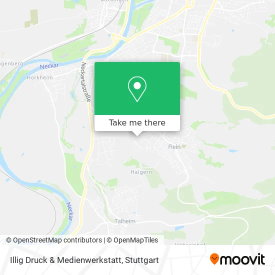 Карта Illig Druck & Medienwerkstatt