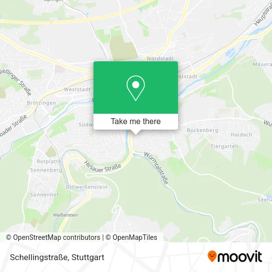 Карта Schellingstraße