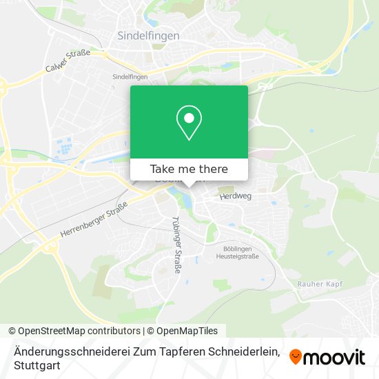 Änderungsschneiderei Zum Tapferen Schneiderlein map