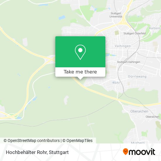 Карта Hochbehälter Rohr