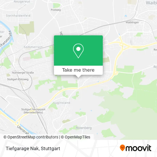 Карта Tiefgarage Nak