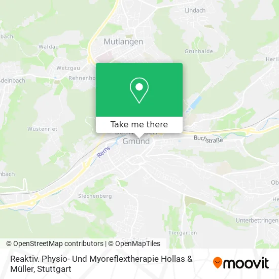 Карта Reaktiv. Physio- Und Myoreflextherapie Hollas & Müller