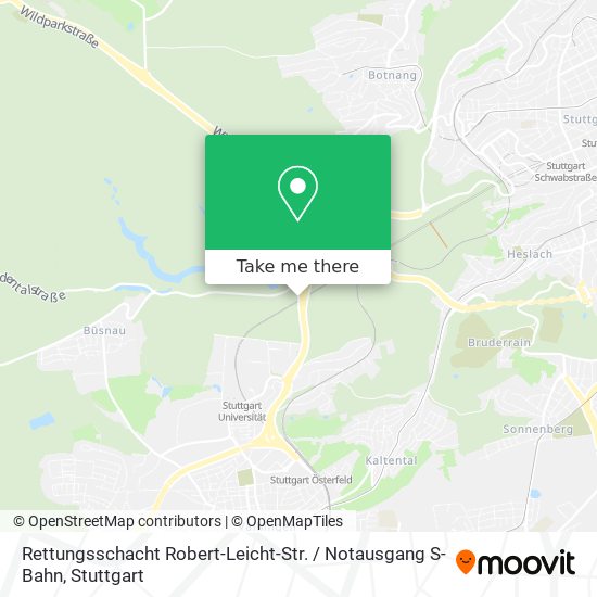 Rettungsschacht Robert-Leicht-Str. / Notausgang S-Bahn map