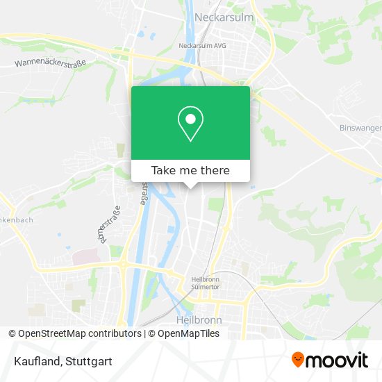 Kaufland map