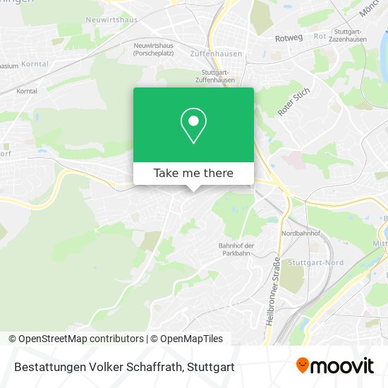 Bestattungen Volker Schaffrath map