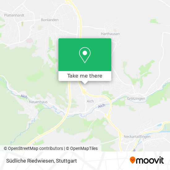 Südliche Riedwiesen map