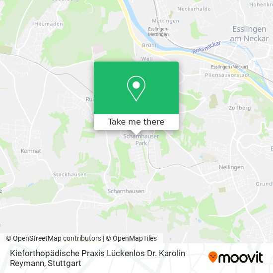 Kieforthopädische Praxis Lückenlos Dr. Karolin Reymann map