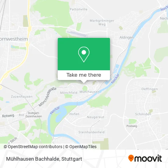 Карта Mühlhausen Bachhalde