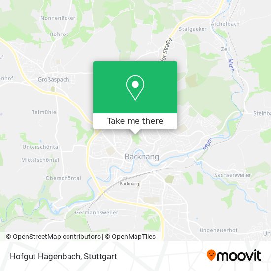 Hofgut Hagenbach map