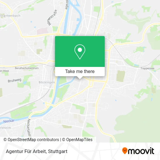 Карта Agentur Für Arbeit