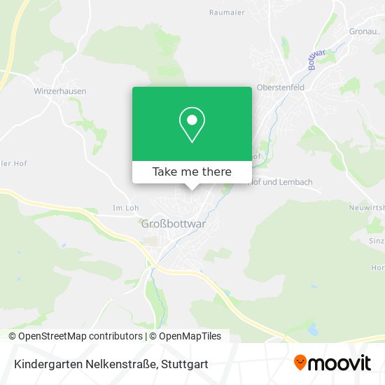 Kindergarten Nelkenstraße map