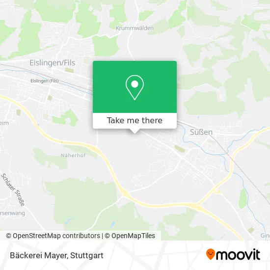Карта Bäckerei Mayer