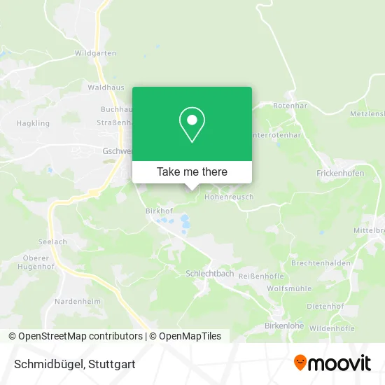 Карта Schmidbügel