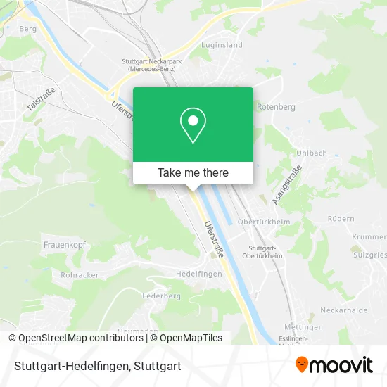 Карта Stuttgart-Hedelfingen