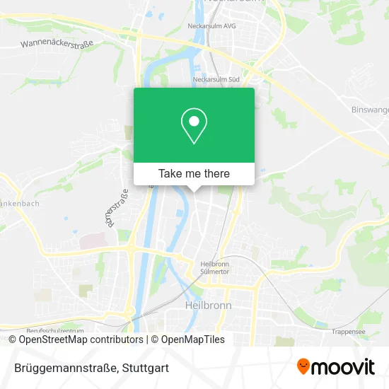 Карта Brüggemannstraße