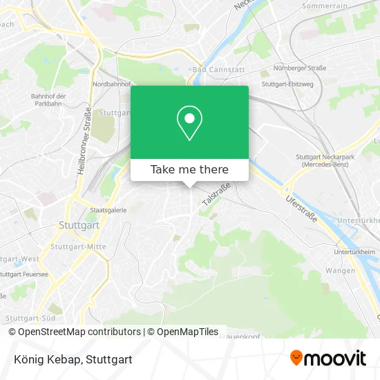 Карта König Kebap