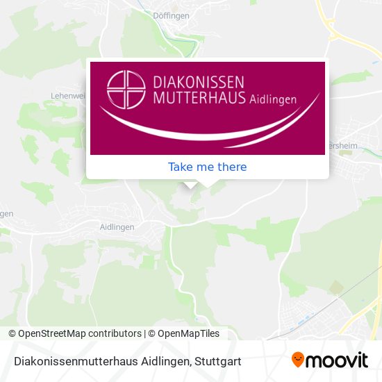 Diakonissenmutterhaus Aidlingen map