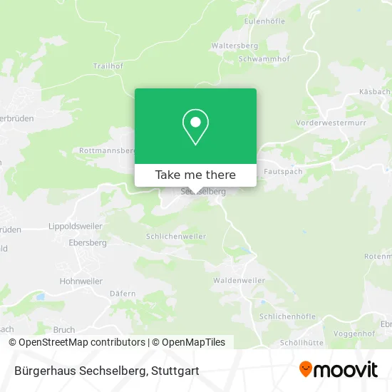 Карта Bürgerhaus Sechselberg