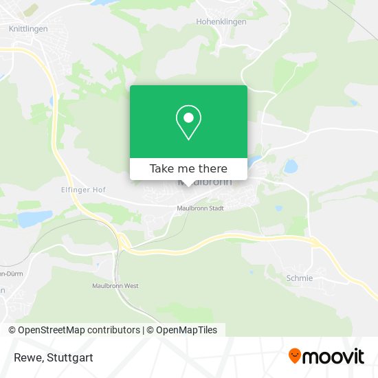 Rewe map