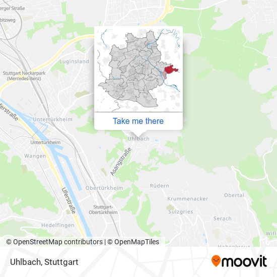 Uhlbach map