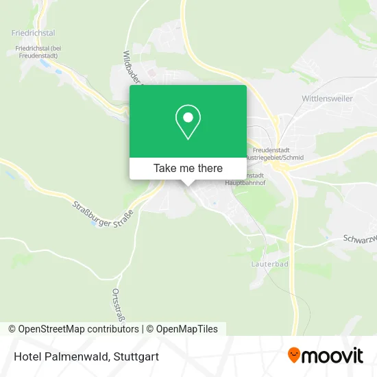 Карта Hotel Palmenwald