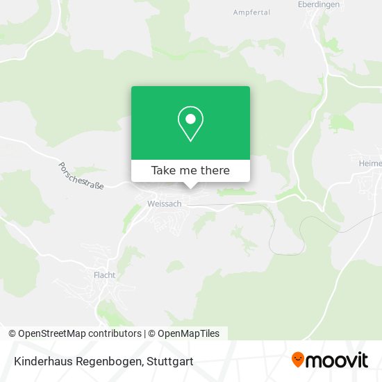 Карта Kinderhaus Regenbogen