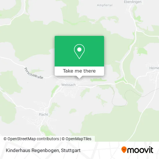 Карта Kinderhaus Regenbogen