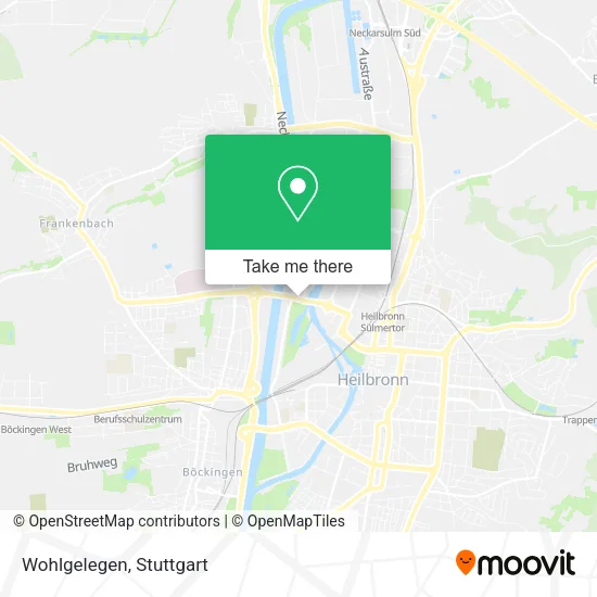 Карта Wohlgelegen