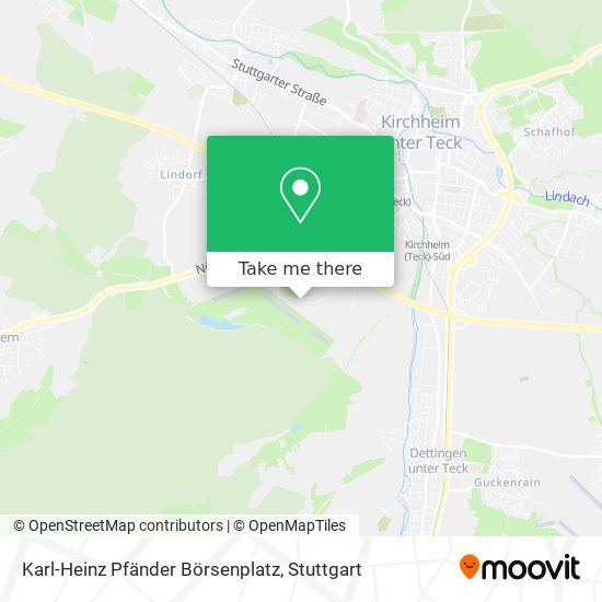 Karl-Heinz Pfänder Börsenplatz map