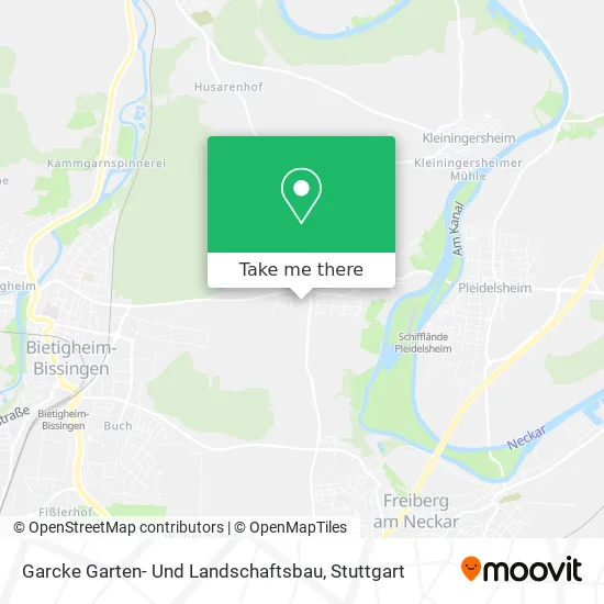 Карта Garcke Garten- Und Landschaftsbau