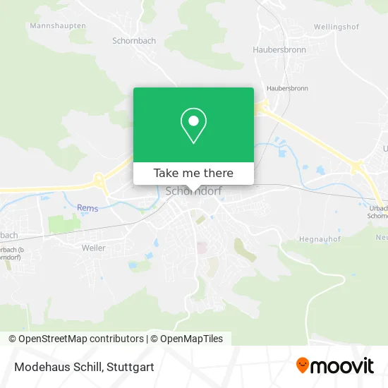 Карта Modehaus Schill