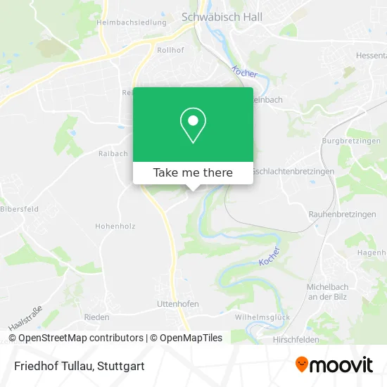 Карта Friedhof Tullau