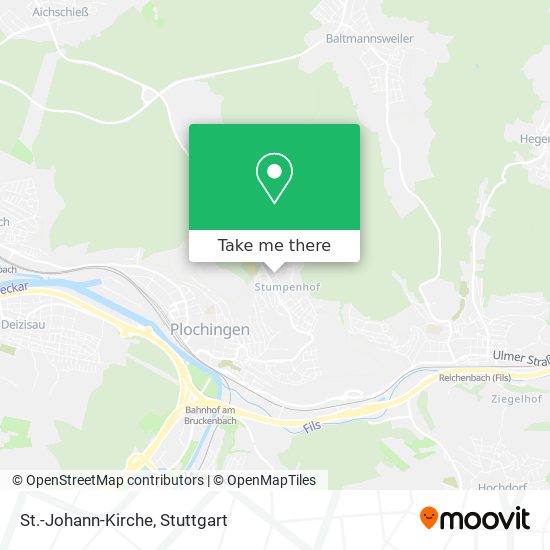 St.-Johann-Kirche map