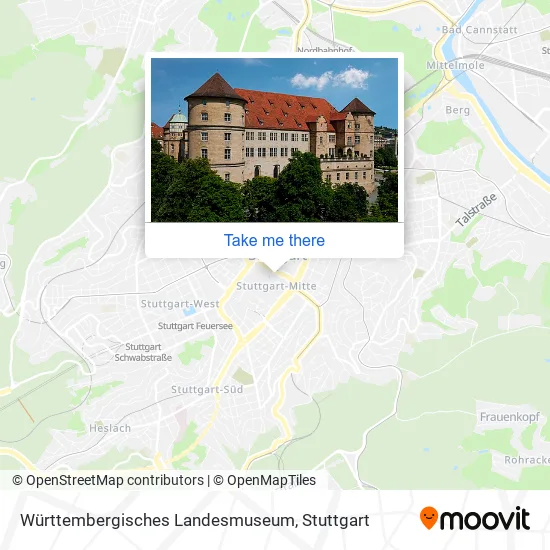 Карта Württembergisches Landesmuseum